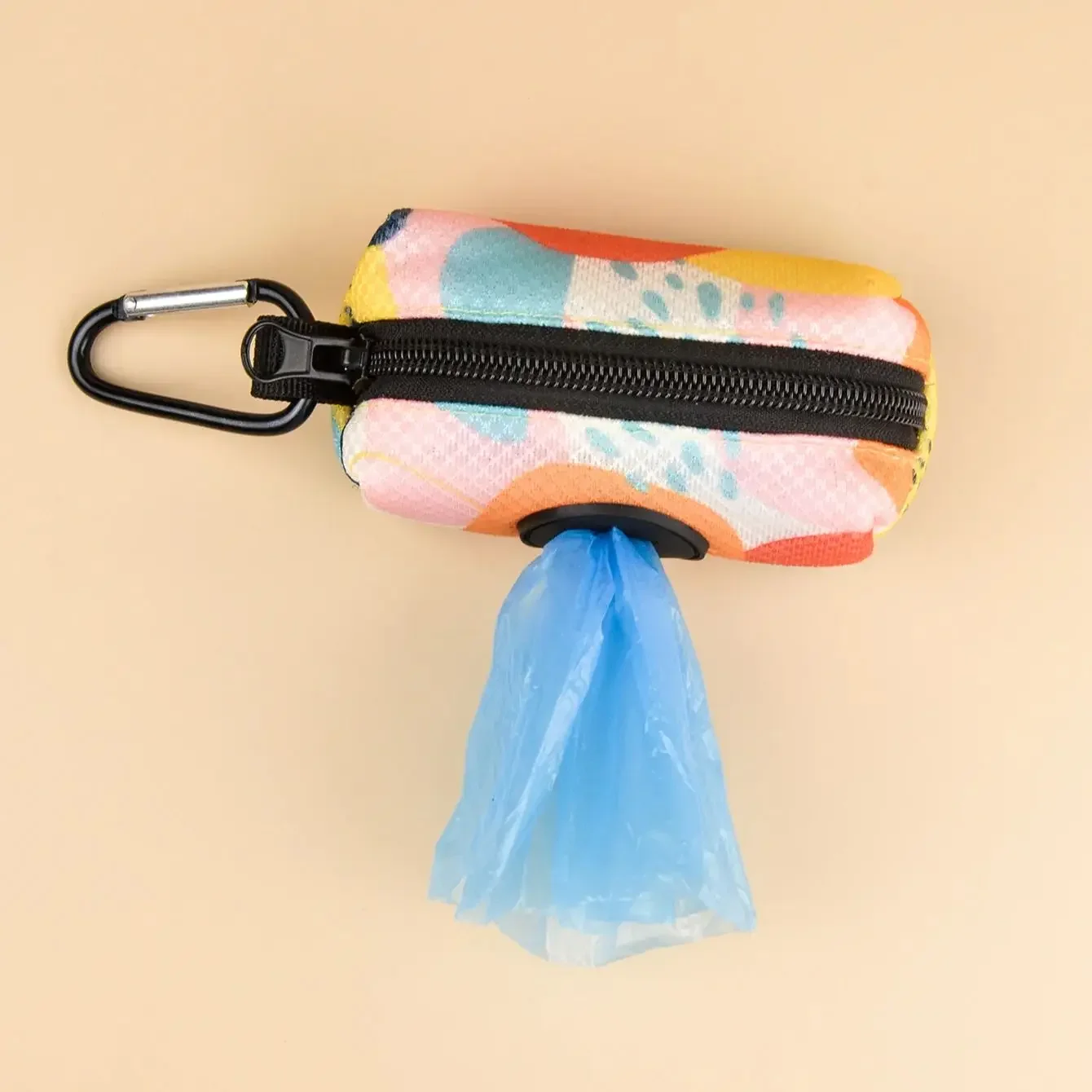 Abstract Designer Print Cute Design Pet Poop BagsHolder Dispenser Without Poop Bag And Leashes Can Attached With Any Dog Leashes - imagen 4