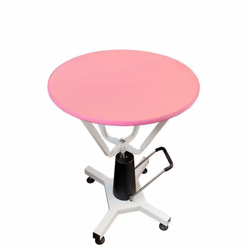 Mesa de belleza para el cuidado de mascotas, forma de peluche, reparación de cabello, elevador hidráulico, belleza giratoria, equipo profesional de aseo de mascotas - imagen 5