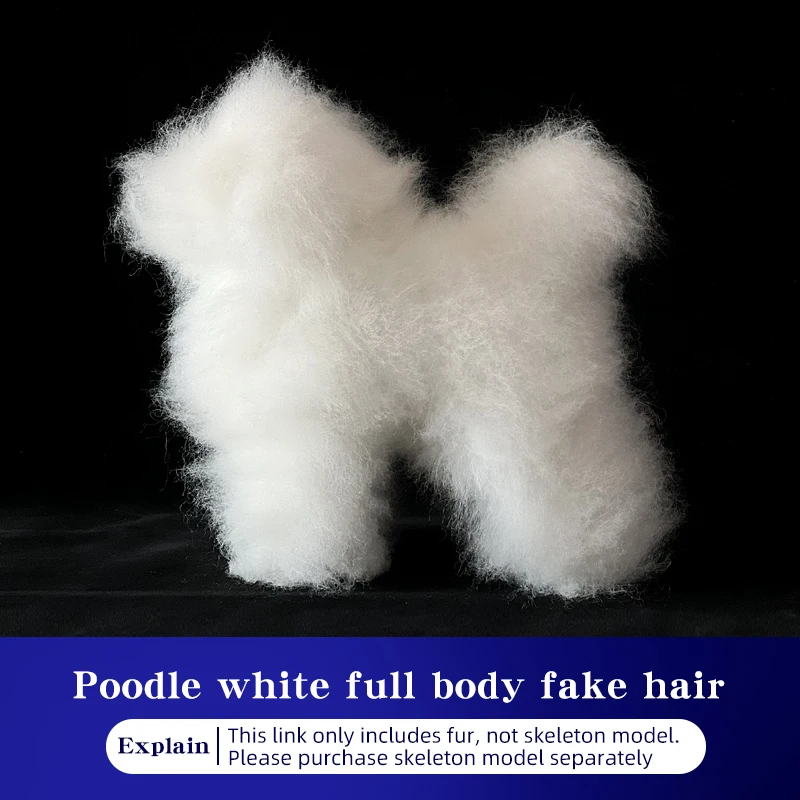 Poodle Hair white