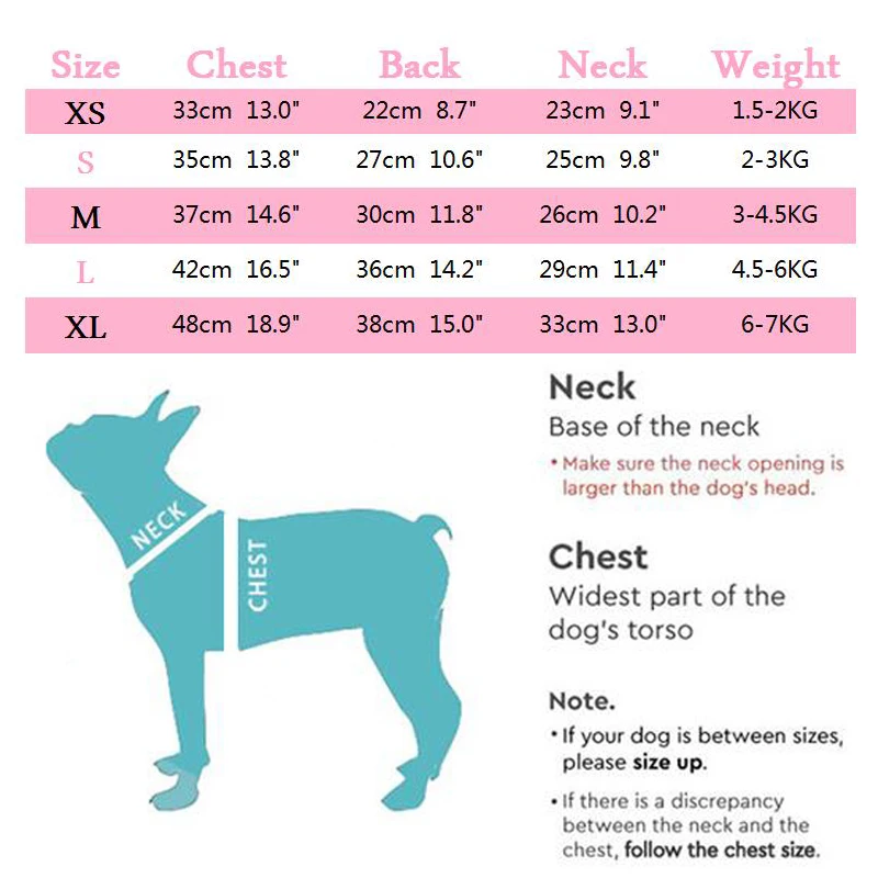 Vestido de princesa rosa para perro pequeño