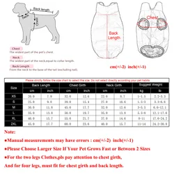 Chaleco de invierno reversible para perros pequeños y medianos