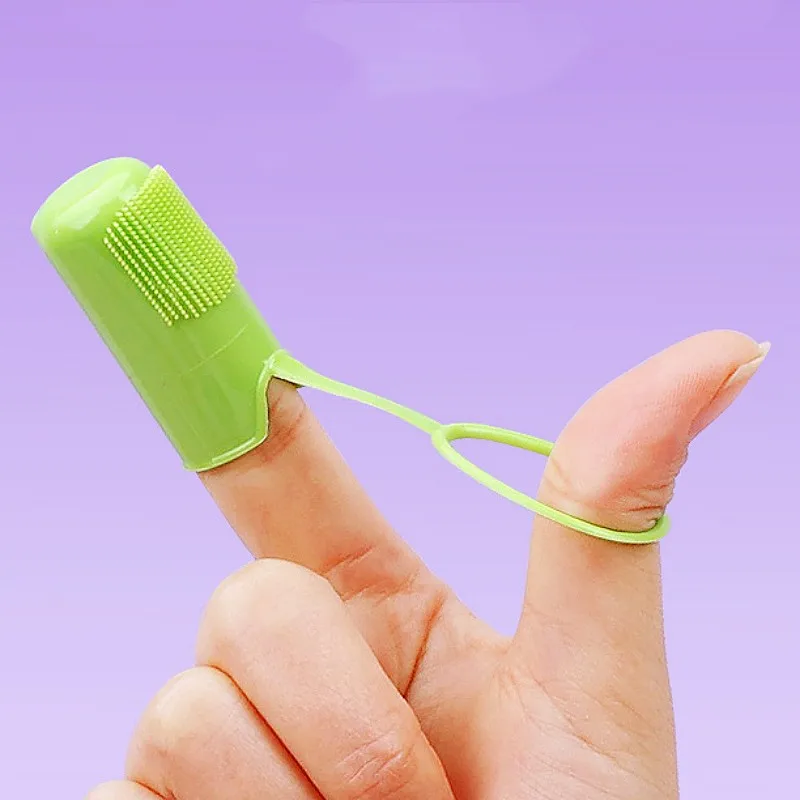 Juego de cepillos de dientes para perros, cepillos de dientes suaves para limpieza de dientes de perros, cuidado bucal, limpieza de boca, 3 uds., cepillo de dientes para gatos, suministros para el cuidado de mascotas - imagen 3