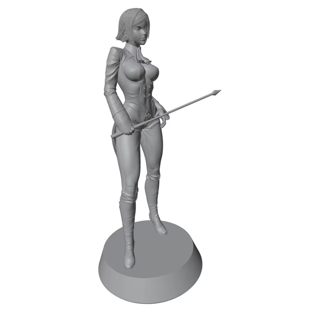 Kit modelo chica sexy resina impreso DIY 3D – Sin montar ni pintar - imagen 4