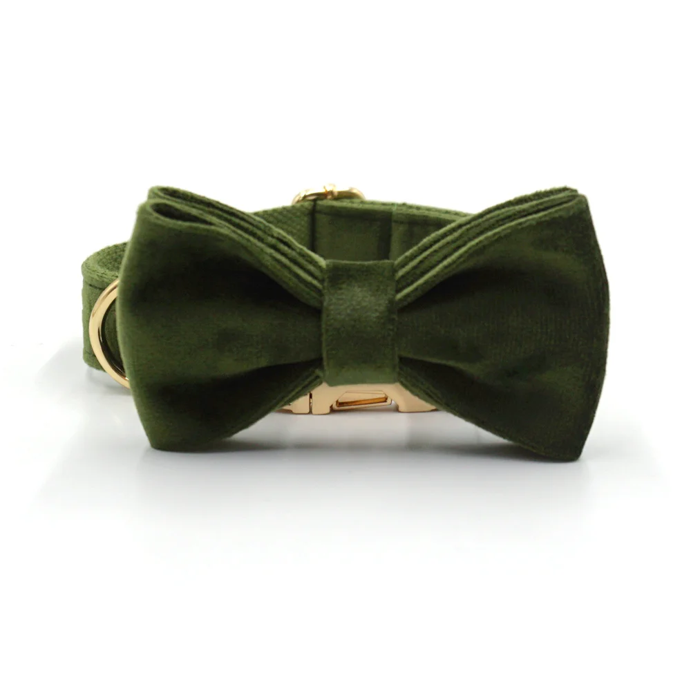 collar with bow