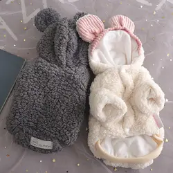 Chaqueta termica para perros y gatos con capucha - Abrigo de invierno