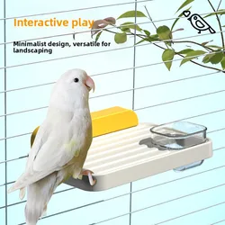 Accesorios para aves: plataformas colgantes para jaula y palomas