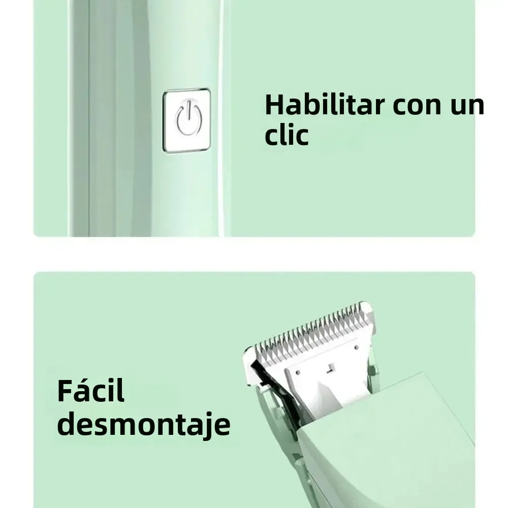 Cortaúñas para perros con carga multifuncional 4 en 1, afeitadora inalámbrica para mascotas, recortadoras, herramientas de aseo para mascotas de poco ruido - imagen 4