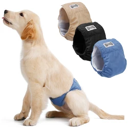 Pañales reutilizables para perros machos banda impermeable y lavables