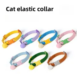 Collar elástico con cascabeles para gato – Ajuste cómodo y seguro