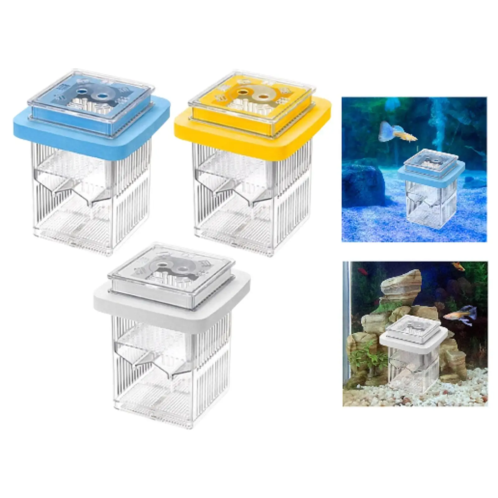 Fish Hatching Box Isolation Case Large Capacity Detachable Aquarium Supplies Fishtank Breeder Aquarium Hatchery for Home Use