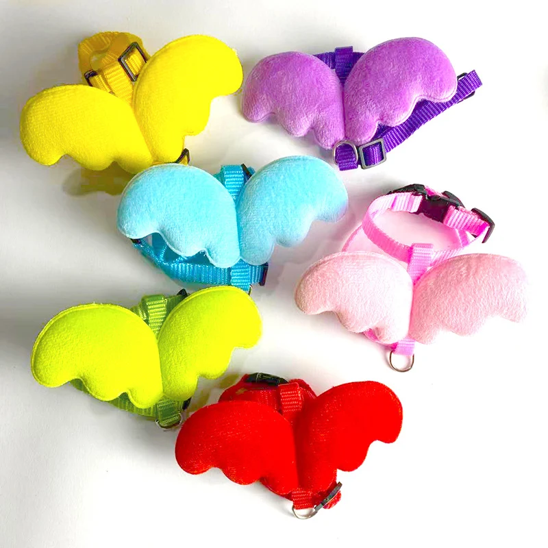 Conjunto de arnés y correa para mascotas con alas de Ángel para gatos, cachorros, conejos, bonitos arneses para gatos, accesorios para gatitos, artículos para mascotas - imagen 5