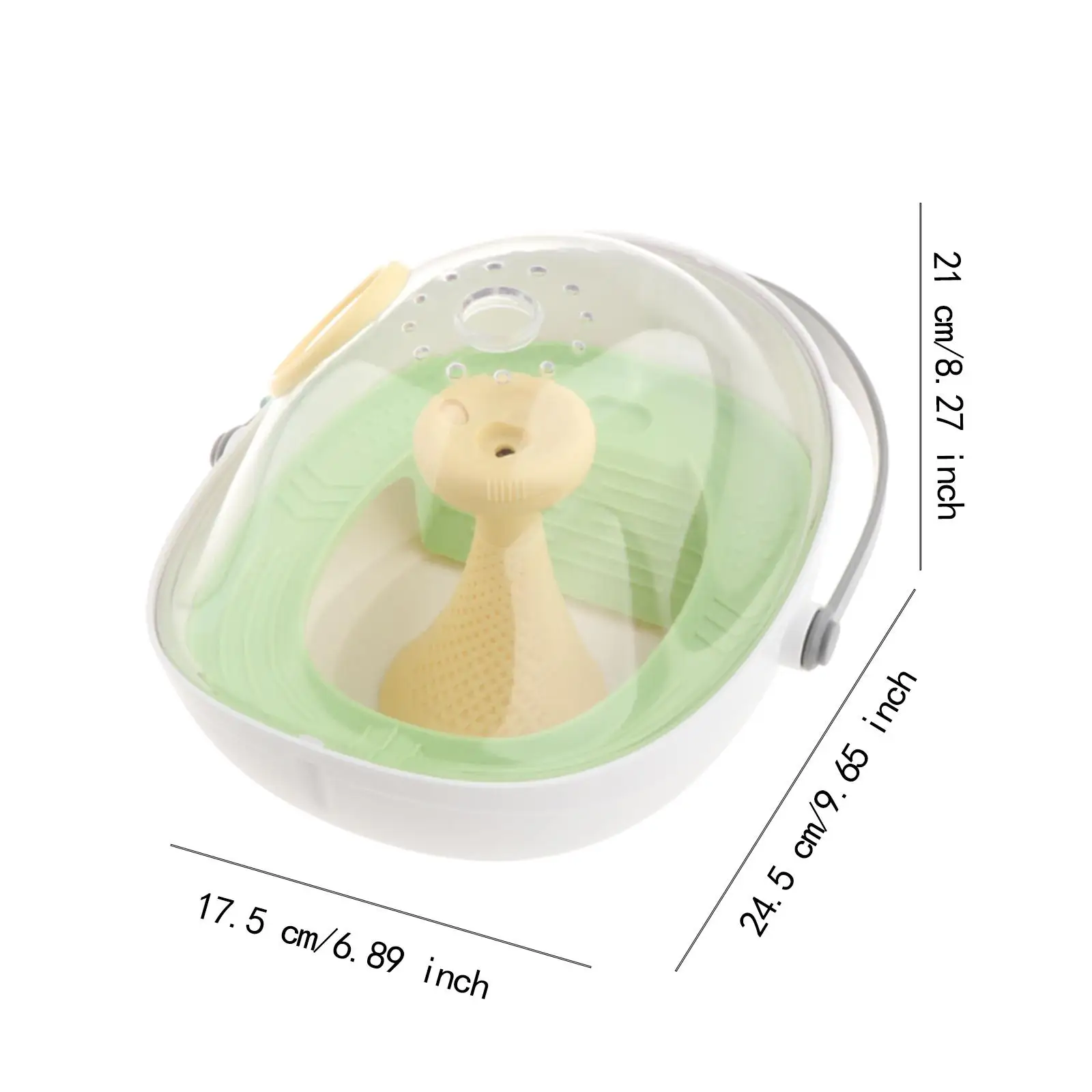 Turtle Tank Aquarium Indoor Decor Pet Supplies Portable Reptile Habitat