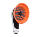 orange single shower