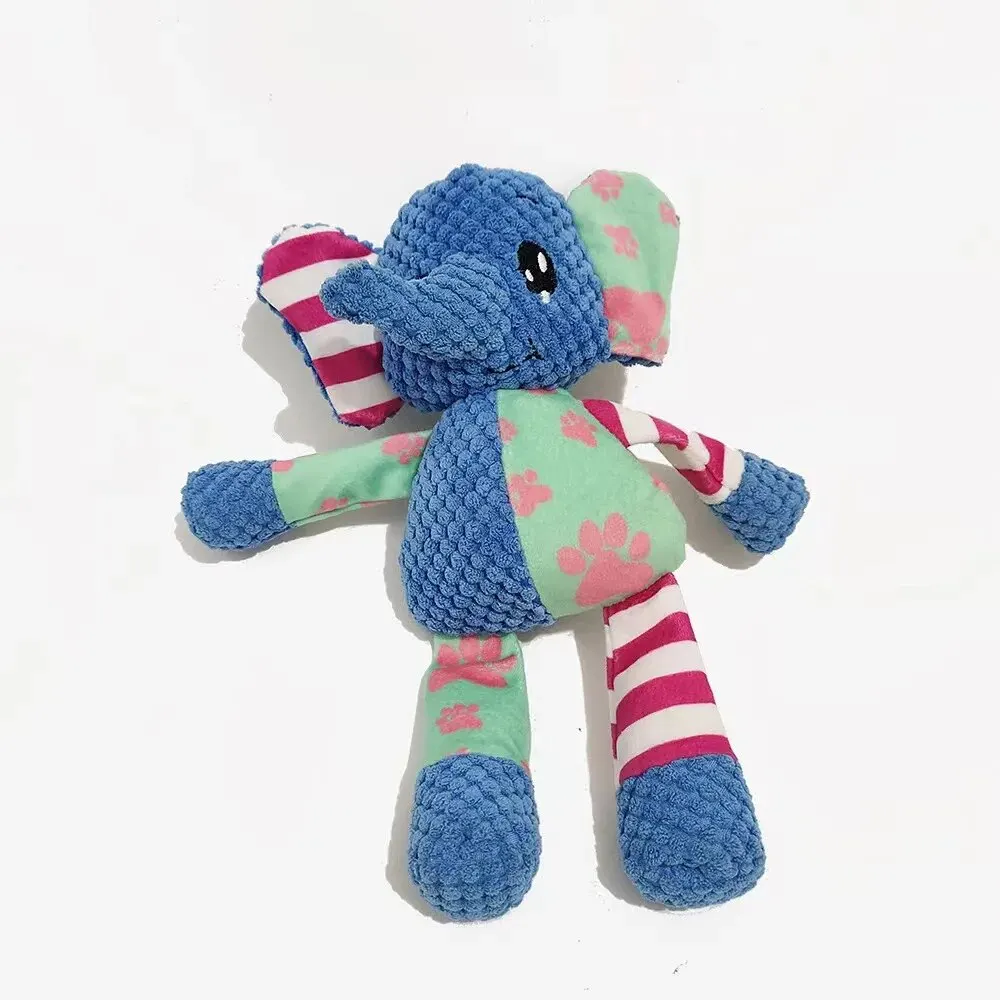 Juguete de peluche para mascotas, juguete interactivo para la dentición, resistente a las mordeduras, Limpieza de dientes chirriante, suministros para mascotas - imagen 2