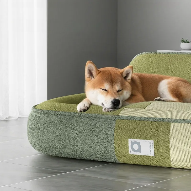 Cama térmica de felpa para perros y gatos – Ideal invierno - imagen 5
