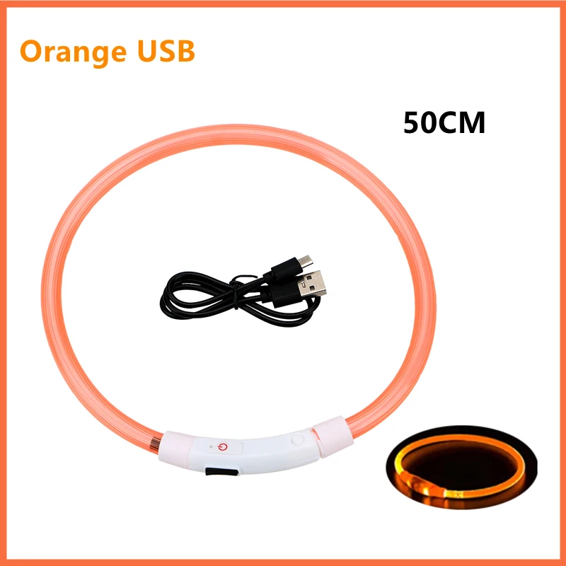 Orange USB Charging