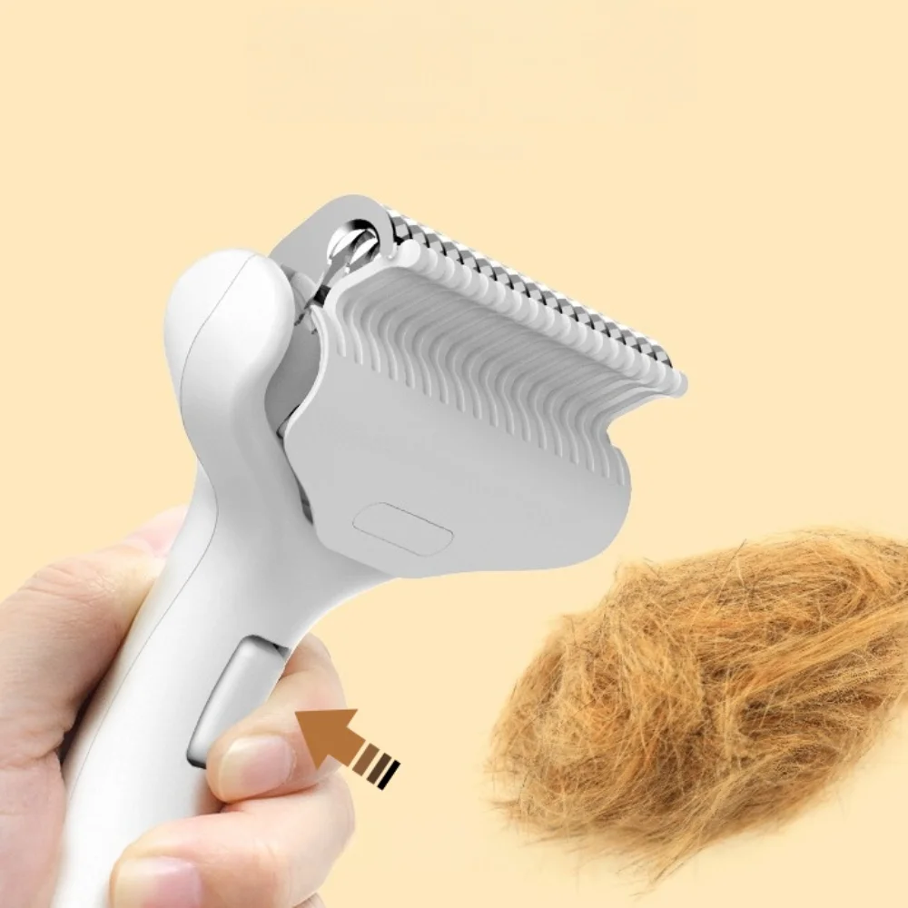 Cepillo desenredante portátil para gatos y perros de pelo suave - imagen 5