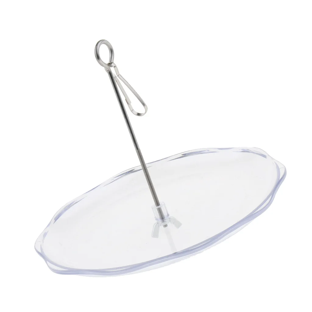 Parrot Holder Fruits Fork Plate Stainless Steel Stick Birds Feeding Parrot Holder Fruits Fork Plate Stainless Steel Stick Birds Feeding