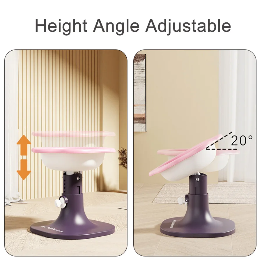 Comedero elevado para gatos y perros – bebedero antideslizante