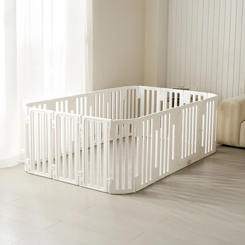 Cercas para perros de 67CM de alto, parque infantil blanco para interiores, jaula para perros grandes para el hogar, combinación gratuita, vallas para mascotas, productos de suministros para mascotas - imagen 2