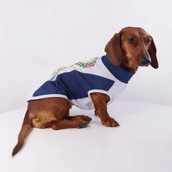 Camiseta elástica para perro salchicha fresca y transpirable en verano
