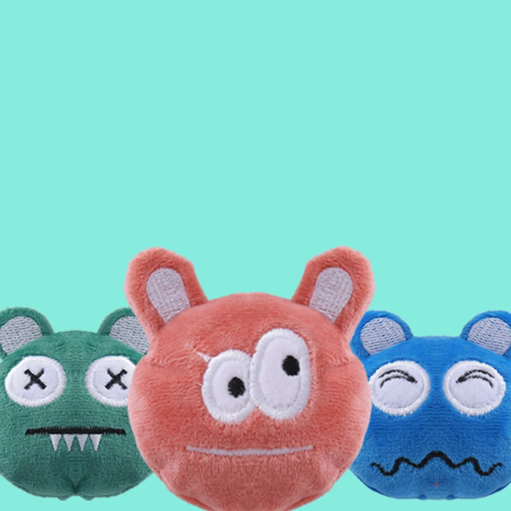 Divertido juguete para gatos en forma de monstruo: diseño creativo con hierba gatera, juguete de peluche suave resistente a masticar para gatos, divertido juguete interactivo para mascotas - imagen 5