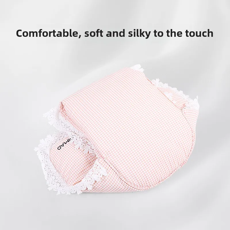 Estera para cochecito de mascotas, carrito antisuciedad para perros y gatos, carcasa interior, cojín de borde cómodo y suave, accesorio de viaje para mascotas de encaje - imagen 3