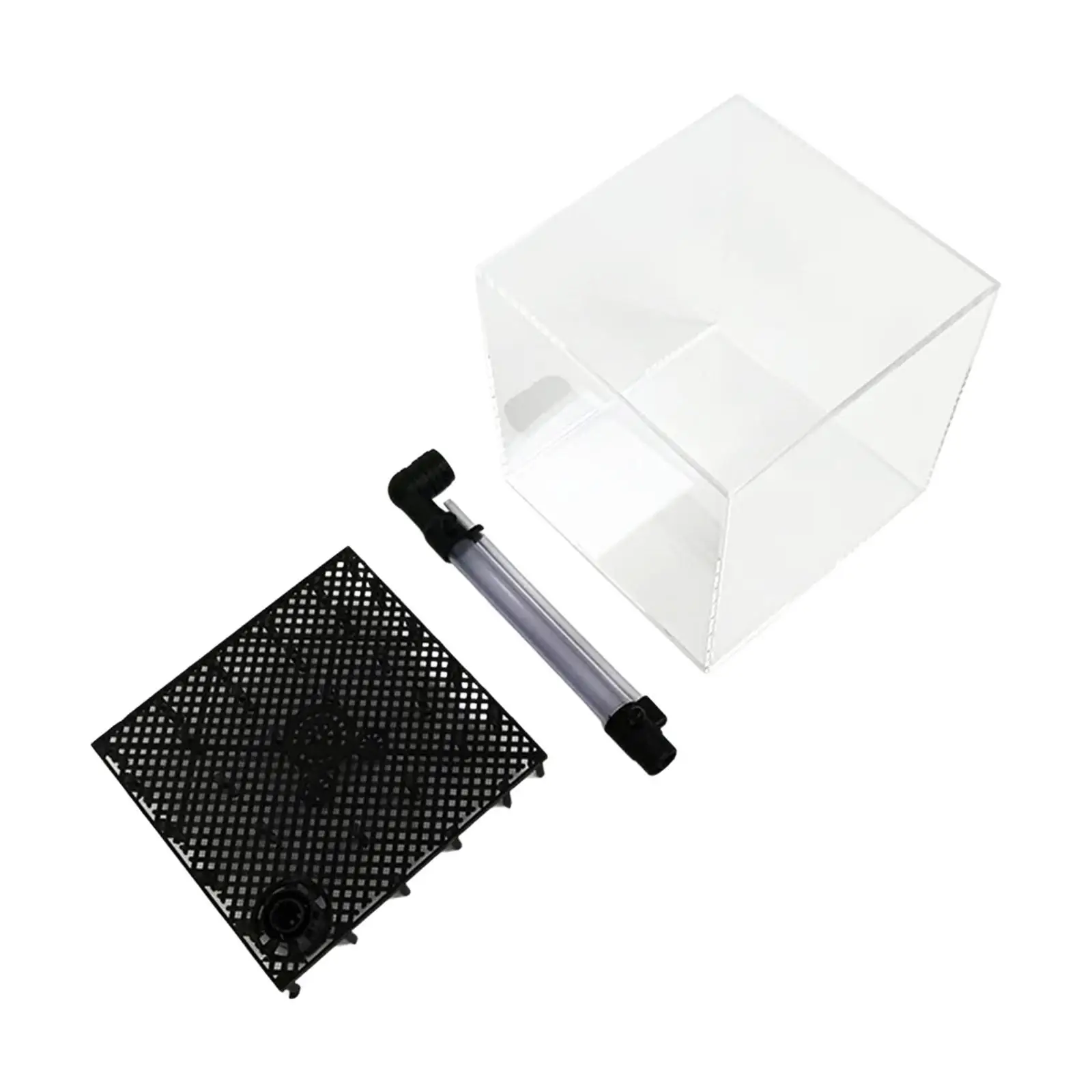 Sistema de filtración ligero multifuncional de la caja de filtro de acrílico Undergravel - imagen 3