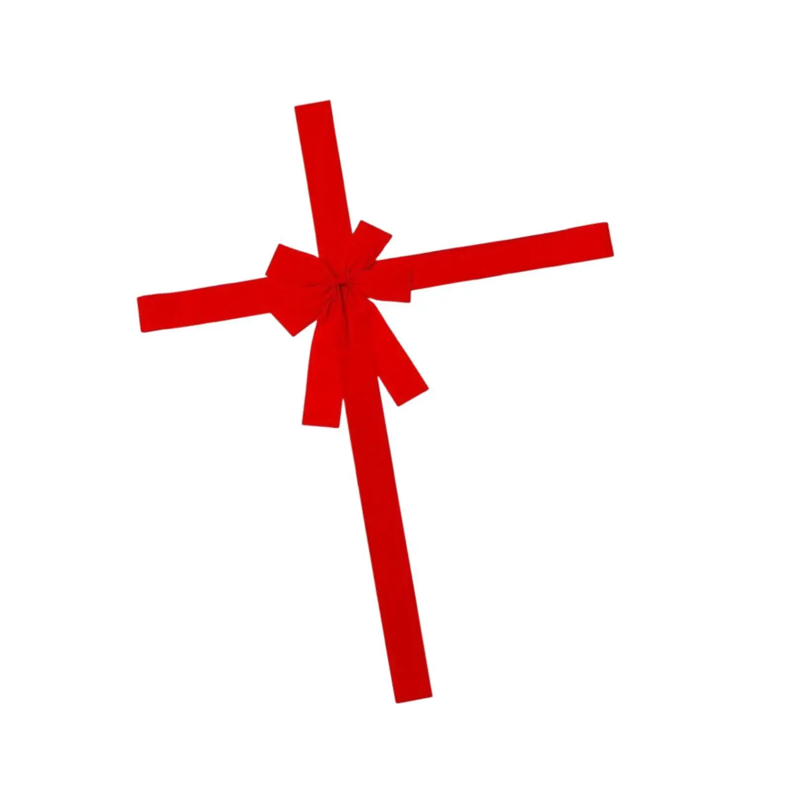 Christmas Cabinet Door Ribbon Bow Xmas Decor Red Festival Wrapping Decorations Front Door Bow Xmas Tree Bow for Home Festival