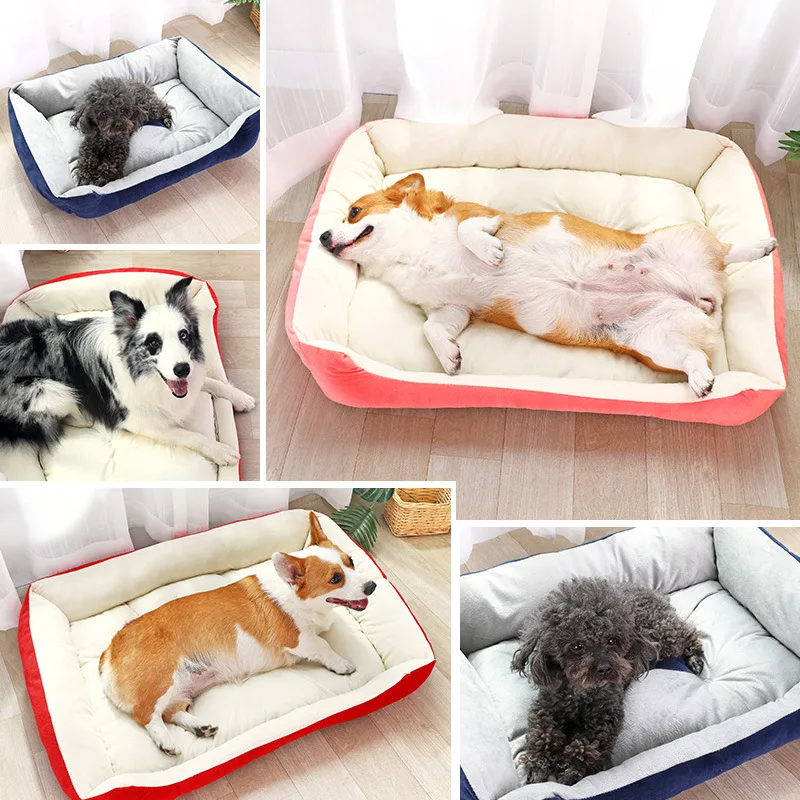 Cama de invierno para perros con lana lavable - Pequeños a grandes - imagen 2