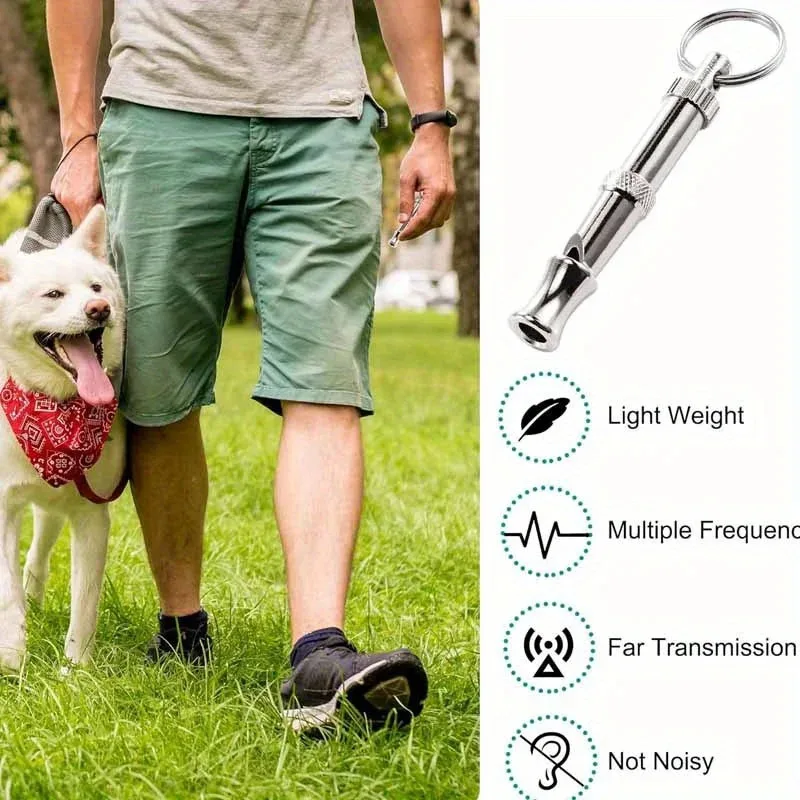 Silbato adiestramiento perros con llamada y antiladridos - imagen 4