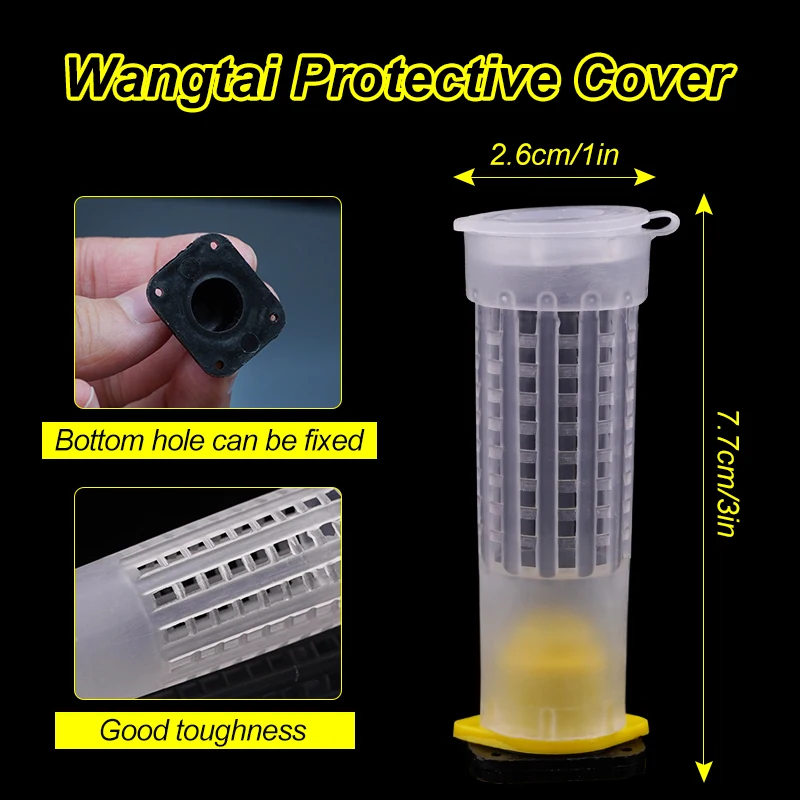 1 Juego de jaulas de apicultura, sistema de cría King Queen, caja receptora de abejas de plástico, vasos celulares, Kit completo, suministros de herramientas de Apicultura - imagen 4