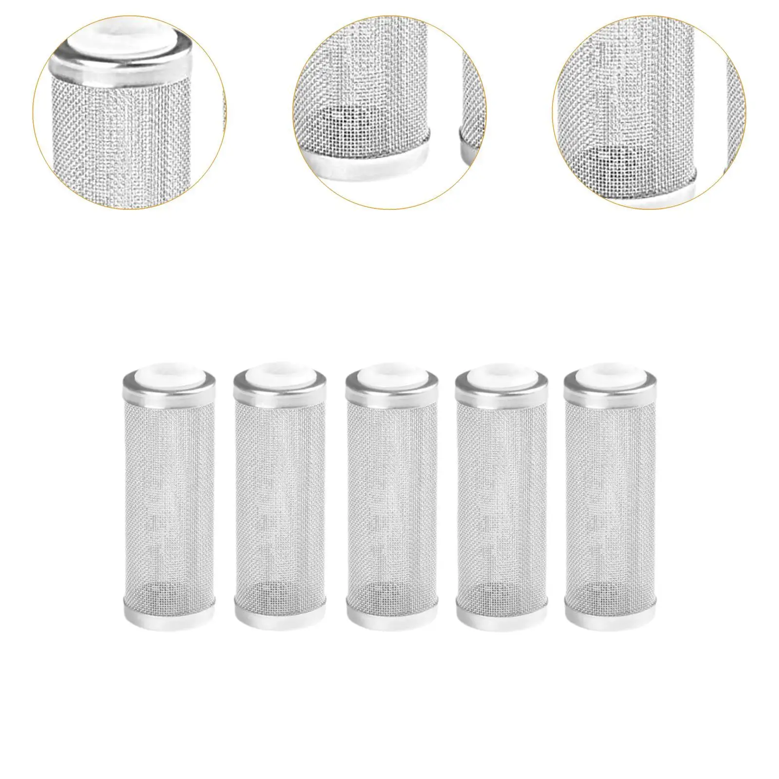 Protector de filtro de tanque de peces de malla de filtro de acuario de 5 piezas para suministros de acuario - imagen 5