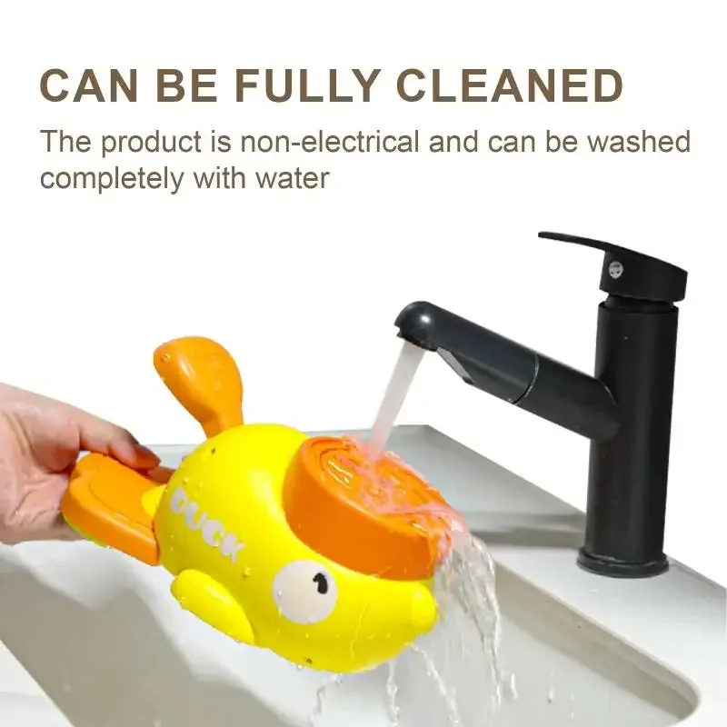 Alimentador interactivo para perros, dispensador de comida para mascotas, pato amarillo pequeño de dibujos animados, alimentador automático de rompecabezas, juguetes para entrenamiento de perros - imagen 4