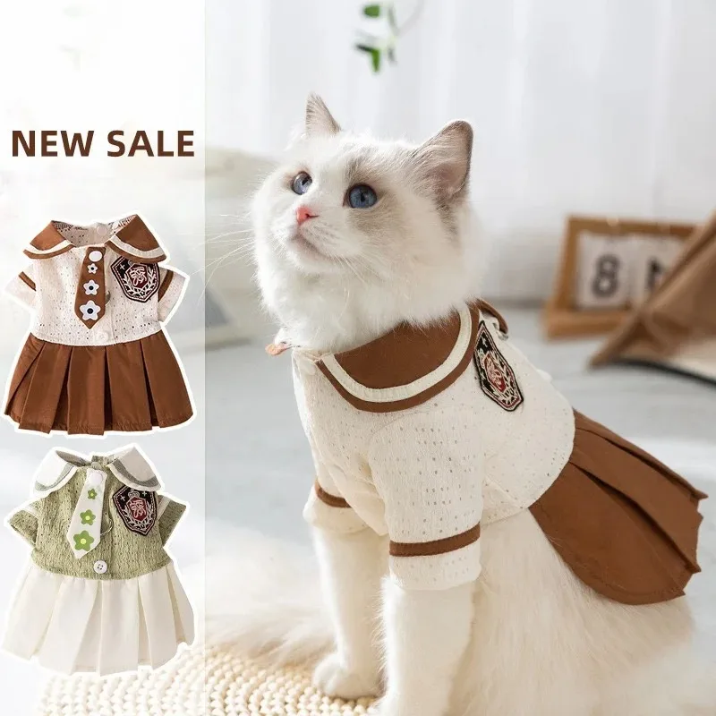 Ropa para mascotas, accesorios para perros, vestido para perros, vestidos pequeños de lujo, disfraz de razas de verano para cachorros, traje suave de invierno para Chihuahua - imagen 3