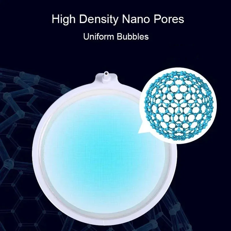 35/50/80/100mm pecera acuario Nano aire piedra oxígeno aireador bomba de estanque de burbujas de aire accesorios de suministro de oxígeno hidropónico - imagen 2