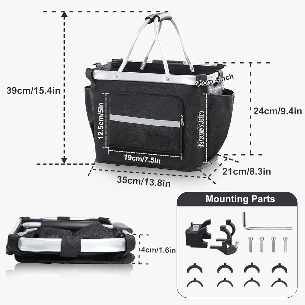 Cesta para perro en bici desmontable - Transportín para mascotas - imagen 3