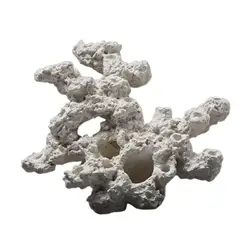 Figura decorativa de nido de anémona para acuario, escondite para acuario, cueva de cría, adorno de refugio