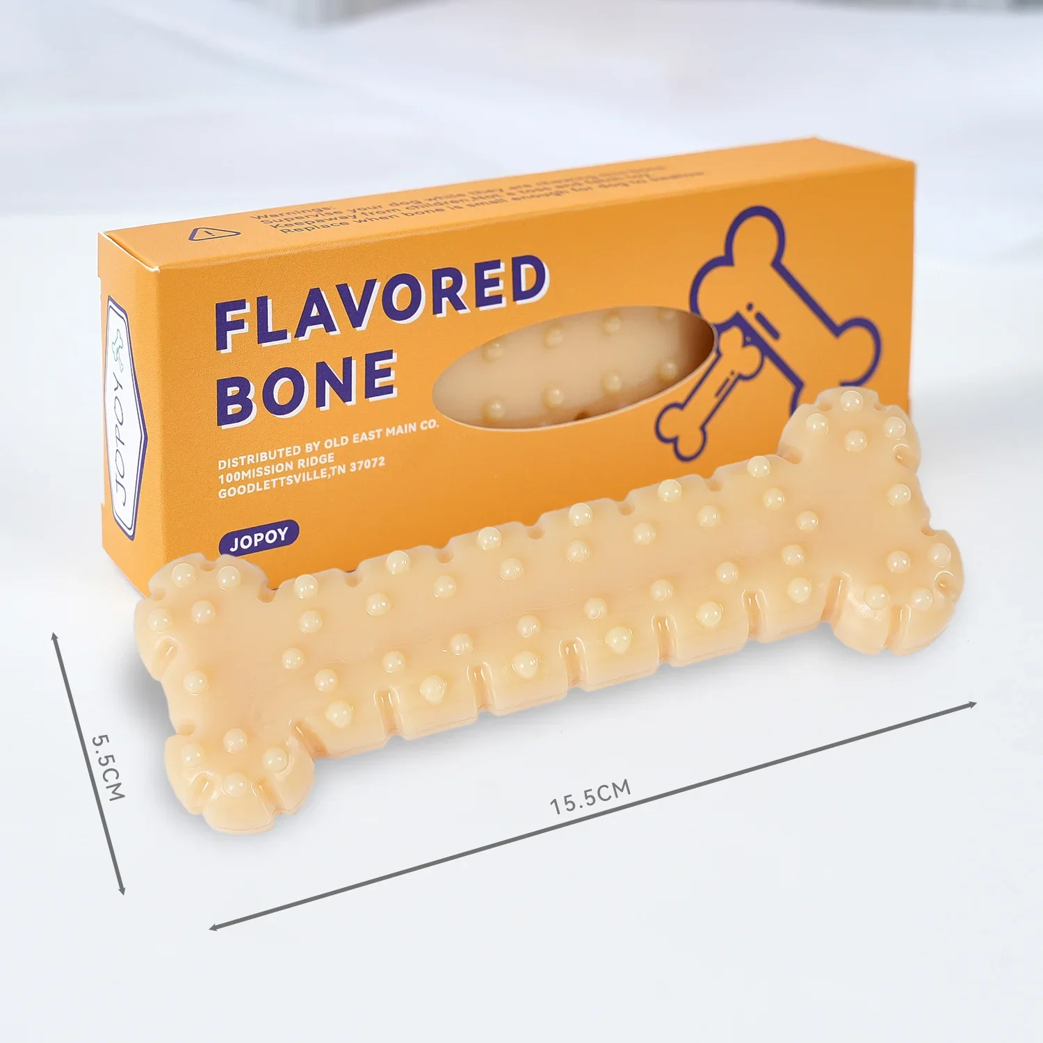 Juguetes para masticar para perros Variedad Triple Pack-Juguetes para perros para masticadores agresivos - Ossos para perros indestructibles para perros pequeños - Peanut Buter - imagen 4