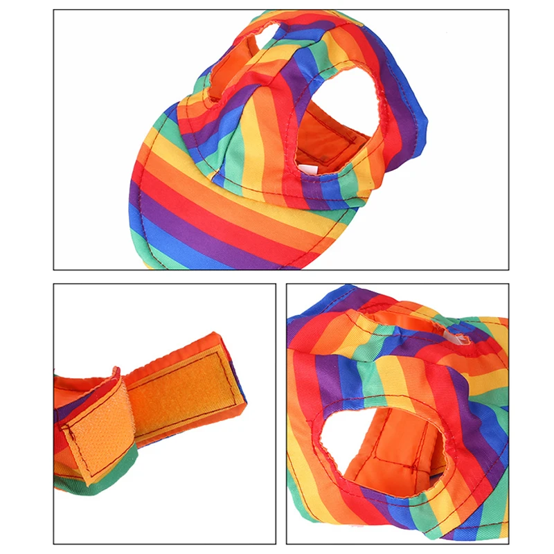 Sombrero de viaje al aire libre para mascotas, gorra de béisbol con bloqueador solar para perros y gatos pequeños, accesorios para mascotas - imagen 2