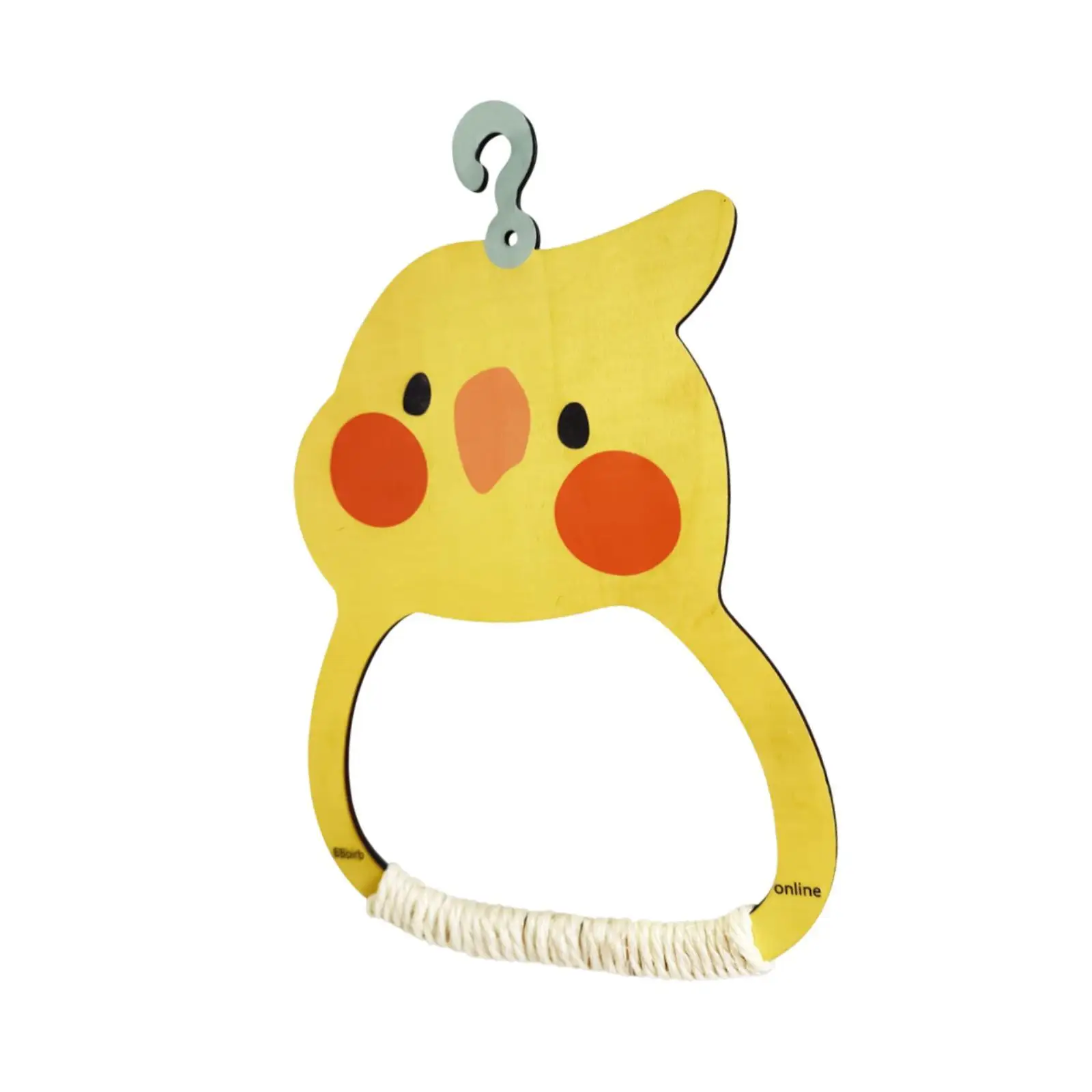 Bird Perch Stand Novelty Bird Swing Toy for Parakeet Cockatiel Cockatoo