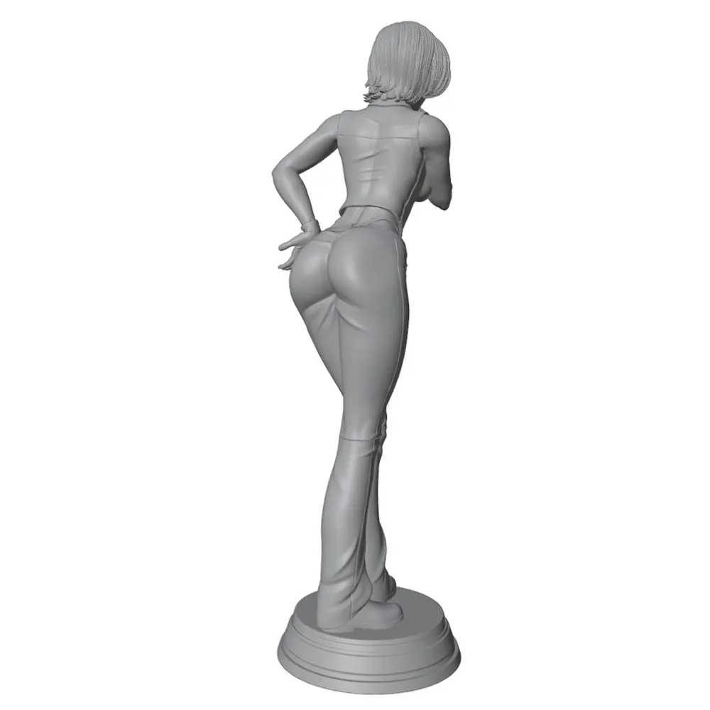 Miniatura resina gata para colección – Figura decorativa de coleccionismo - imagen 4