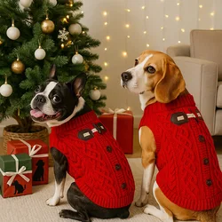 Jersey de punto para perros y gatos – Cálido y suave de invierno