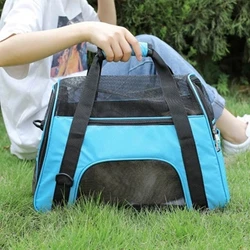 Bolsa transportadora transpirable para mascotas; gatos y perros