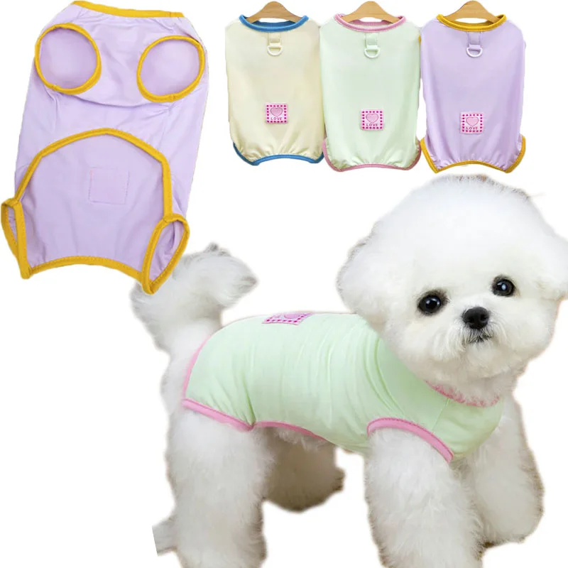 Mono de malla con capucha para perros pequeños – Ropa de verano e invierno