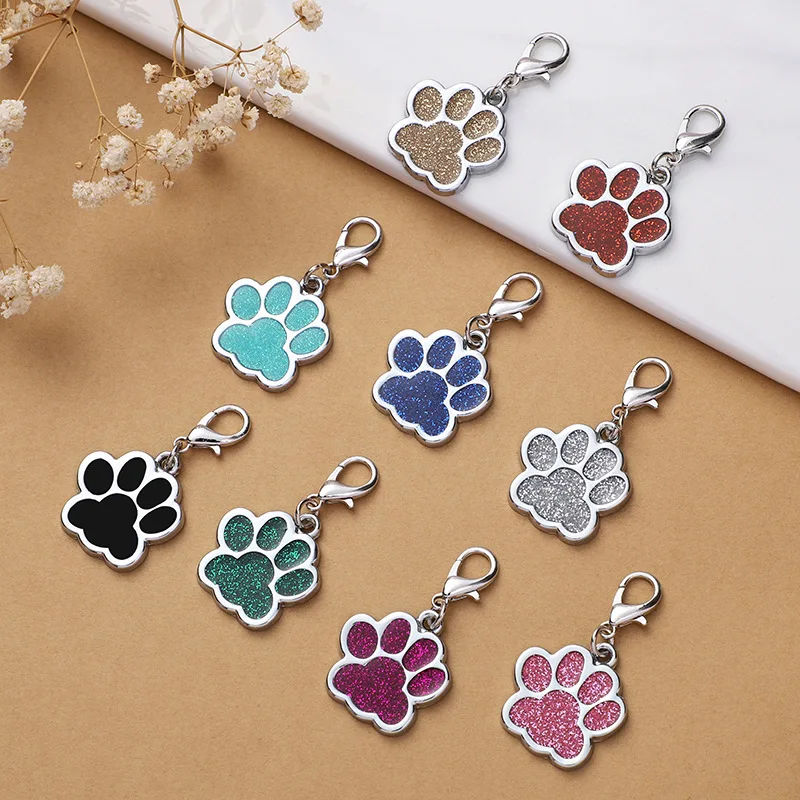 Etiqueta de nombre de identificación con grabado personalizado para mascotas, Collar personalizado antipérdida para perro, accesorios de correa, colgante de etiqueta de teléfono para identificación de gato, decoraciones para cachorros - imagen 4