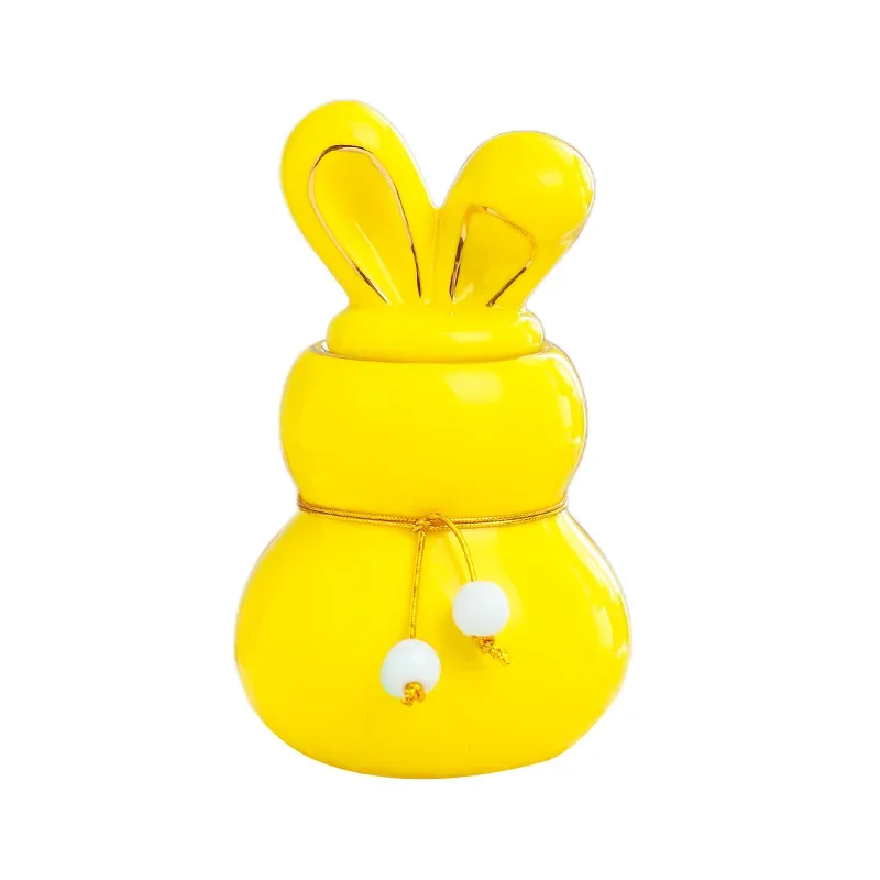 Mini urna de cerámica para cremación humana, mascota, conejito, cenizas de perros, funeraria, tamaño pequeño - imagen 2