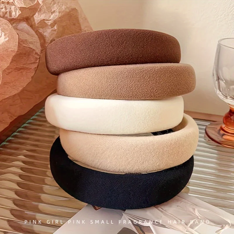 Diadema elástica suave para el pelo – Absorbente y práctica para baño - imagen 3