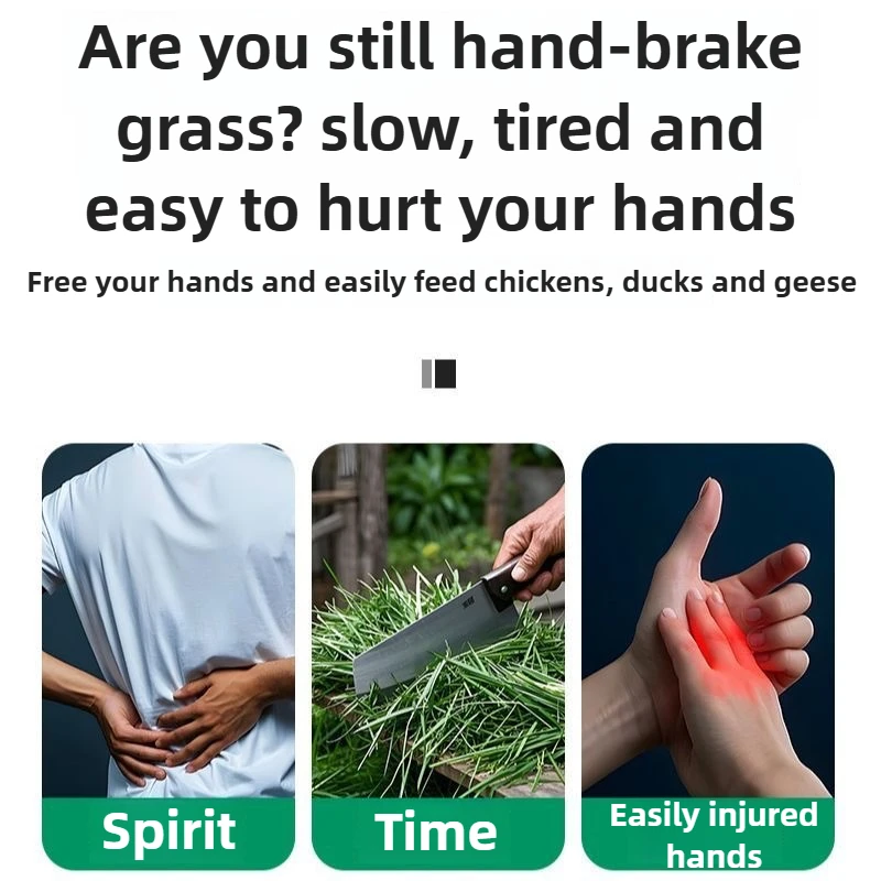 Trituradora de verduras para cría de granja, trituradora eléctrica de verduras de acero inoxidable para pollo, pato, alimentación de ganso, cerdo, cubo, suministro para aves de corral - imagen 2