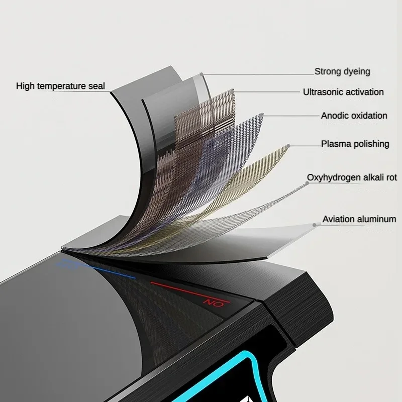 Juego de grifo de ducha de baño, Sistema de ducha caliente o fría, espacio de aluminio, pantalla Digital montada en la pared, funciones de Piano - imagen 2